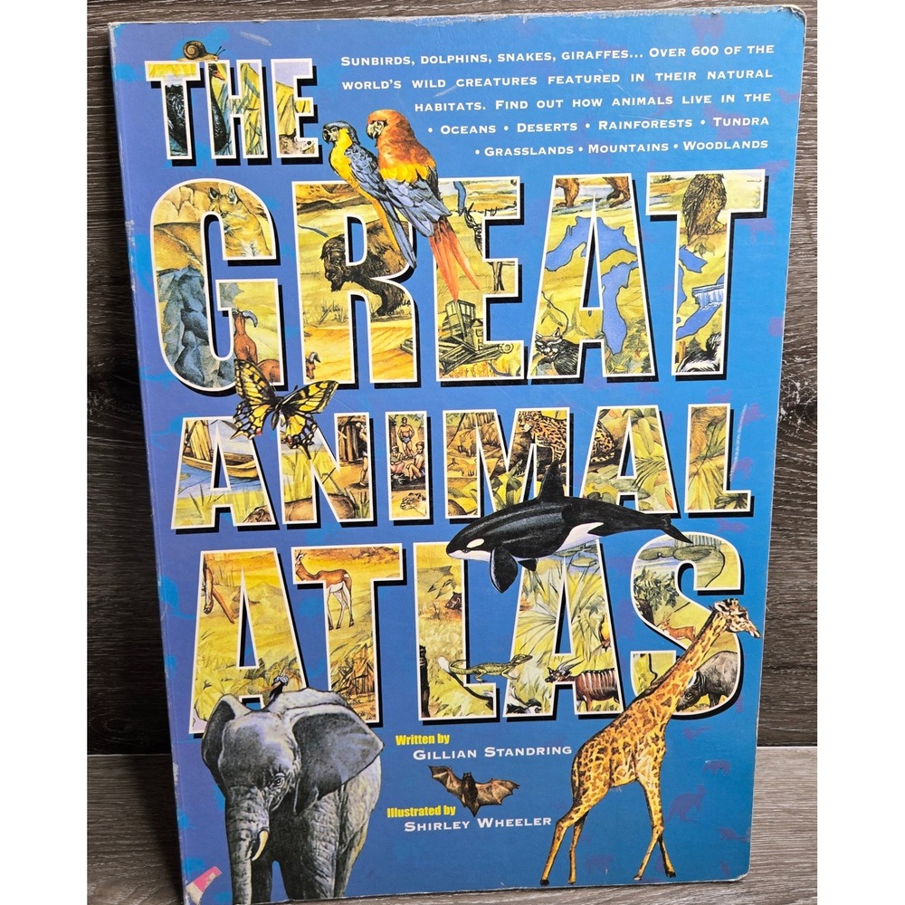 The Great Animal by Atlas Gillian Standring Shirley Wheeler Hardcover Book